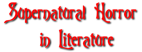 Supernatural Horror in Literature